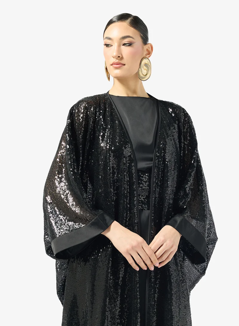 Golden Apple  Sequin Abaya for Women | Best Price UAE