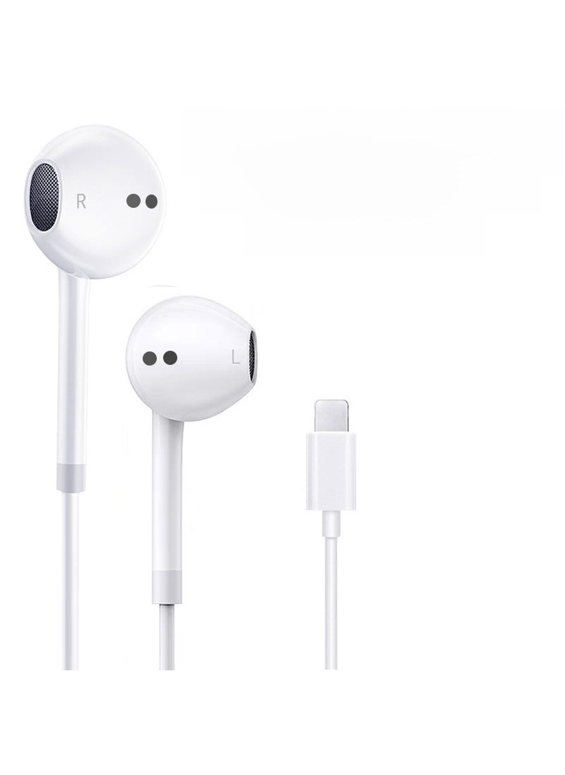 Generic - Wired Earphones for iPhone 14 Pro Max/13/12/11 Original core version of the high quality [plug and play full function]] - Image 1
