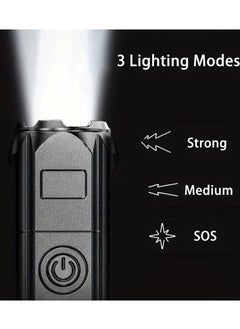QUALITY Super Bright Zoomable Flashlight Torch, Portable Multi-Functional, Telescopic Zoom For Outdoor Home Use  - Image 4