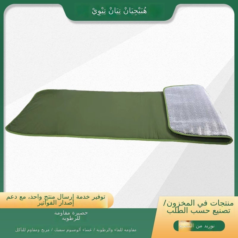 وسادة مرتبة مقاومة للرطوبة سميكة للاستخدام في مواقع البناء والمدارس والسكن الجامعي - حصيرة تخييم خارجية متينة للفرد الواحد - Image 1