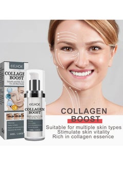 EELHOE Collagen Boost Anti-aging Serum, Fast Absorbing Dark Spot Corrector Face Essence, Safe And Effective Anti Wrinkle Serum, Skin Care Liquid For Dark Spots Wrinkles And Acne Removal  - Image 2