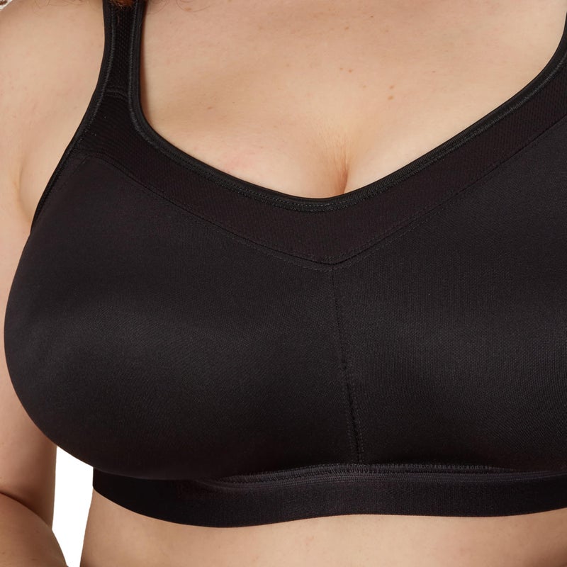 Playtex womens 18 Hour Active Breathable Comfort Wireless Us4159 Bras, Real Black, 36C US - Image 3