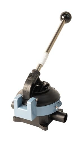 Whale Gusher Titan Manual Bilge Pump Lightweight and Powerful OnDeck Mount Removable Handle Up to 28 GPM for Boats up to 80 Feet BP4402 - Image 1