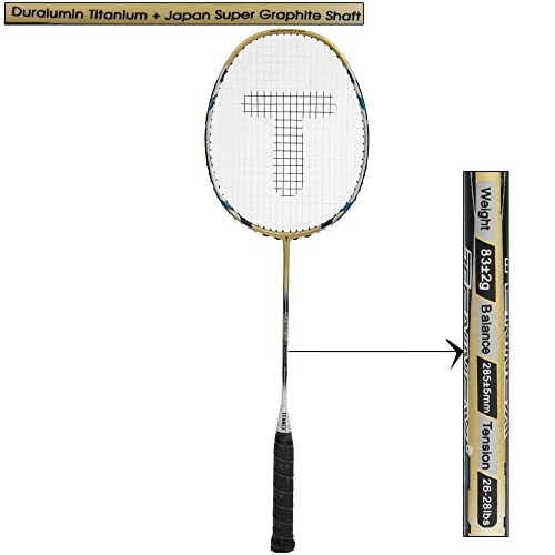Tennex Badminton Racket T 1002 GR Single Piece - Image 2