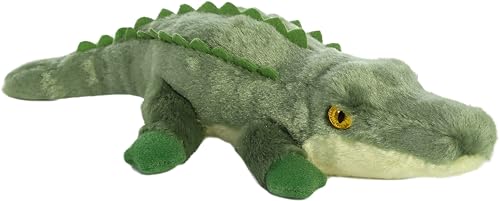 Aurora Adorable Mini Flopsie Swampy Stuffed Animal Mini Companions Ready for Playful Adventures for Kids All Ages Toddlers Adults and Families Green 10 Inches - Image 1