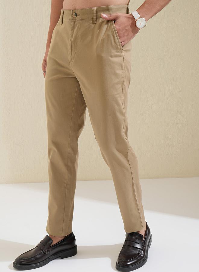 HIGHLANDER Mid Rise Regular Fit Trousers - Image 4