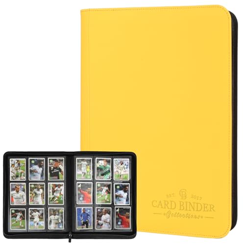 Foalgo Trading Card Binder Card Collection Binder Album Folder with 540 Side Loading Pockets 9 Pocket Trading Card Album Folder for TGCMTG Baseball Cards Yugioh - Image 1