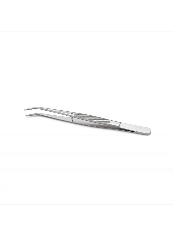 Rolybag Stainless Steel Tweezers, with Curved Serrated Tip Multipurpose Tweezers Sewing Machine Tweezers Forceps for Craft Repairing (5PCS) - Image 3