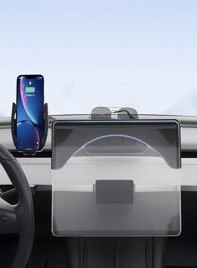 FITALLUS Tesla Model Y Juniper Phone Mount Accessory 2025-2026，Model 3 Phone Holder Highland (2024+)| Next-Gen | Slim Dock | Enhanced Grip - Image 1