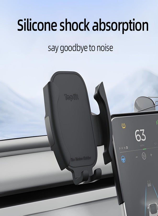 FITALLUS Tesla Model Y Juniper Phone Mount Accessory 2025-2026，Model 3 Phone Holder Highland (2024+)| Next-Gen | Slim Dock | Enhanced Grip - Image 4