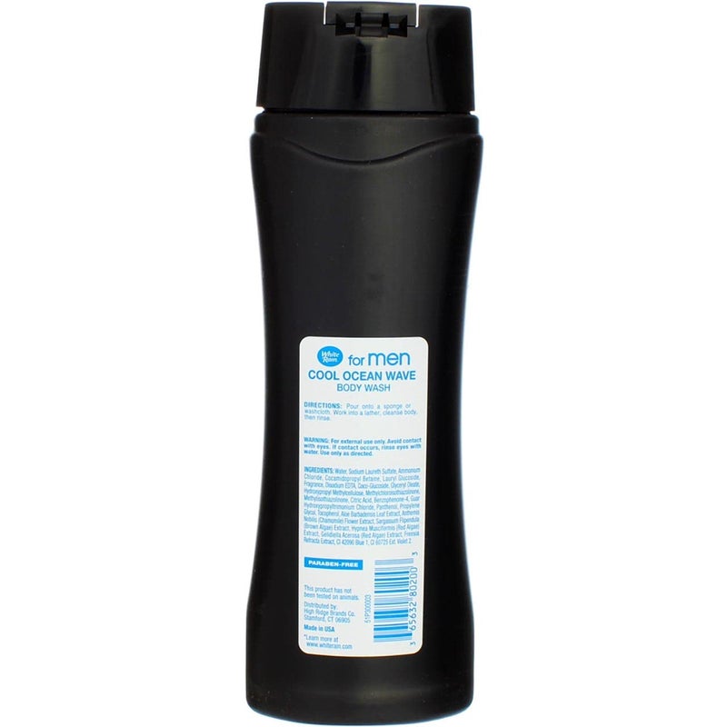 White Rain Body Wash Cool Ocean Wave 12 Oz - Image 3