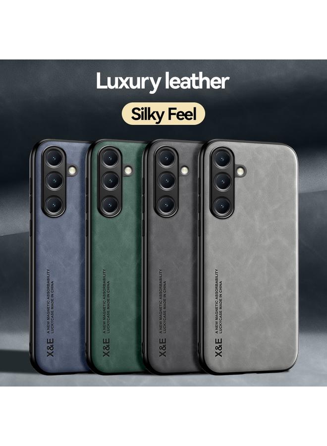 اس-توب جراب لهاتف Samsung Galaxy S25 Ultra 5G جراب خلفي من الجلد المغناطيسي الملمس - Image 3