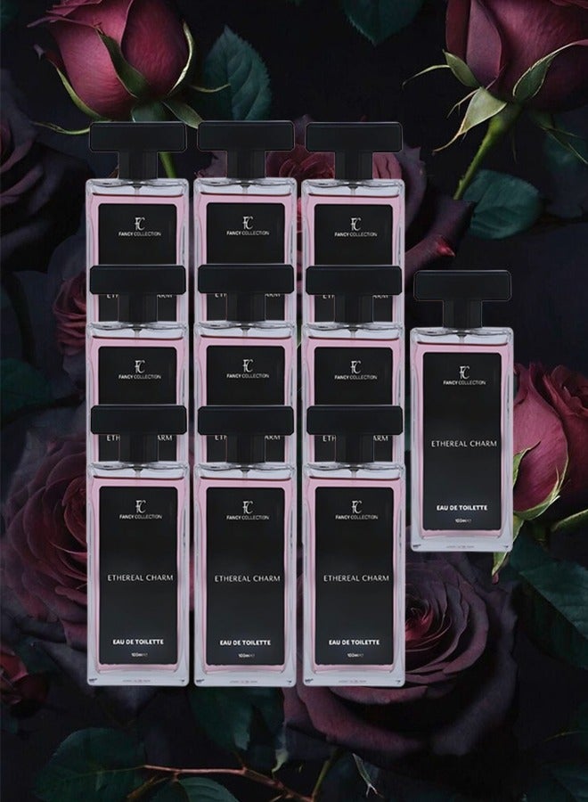 فانسي كوليكشون 10 قطع عطر أثيريل تشارم فانسي للنساء 100 مل - Image 1