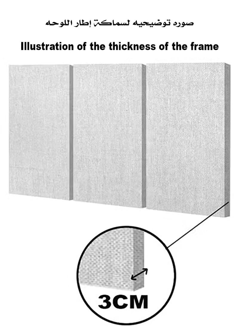 Decorative Wall Art: Whatever blessings you have are from God - 24145 - divided into three pieces - Image 2