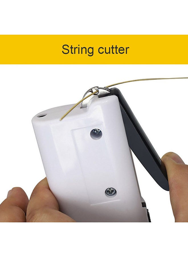 Multi-function Electric String Winder String Cutter USB Rechargeable Portable for Guitar Ukulele (Orange)