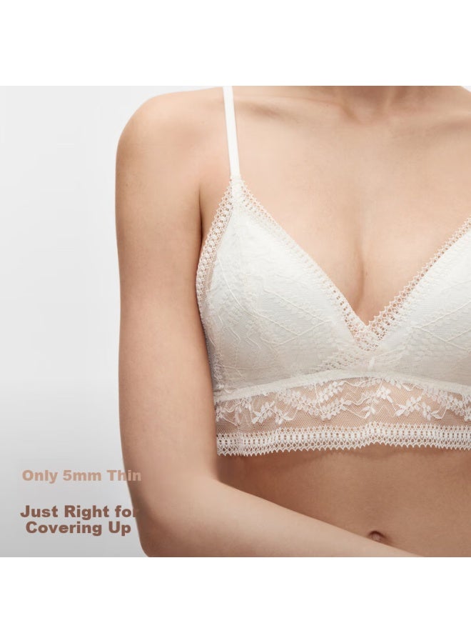 Bananain , Comfortable Lace 303a Women's Underwear, Lace Front Closure, Beautiful Back Design, Light And Thin Bra - Image 2