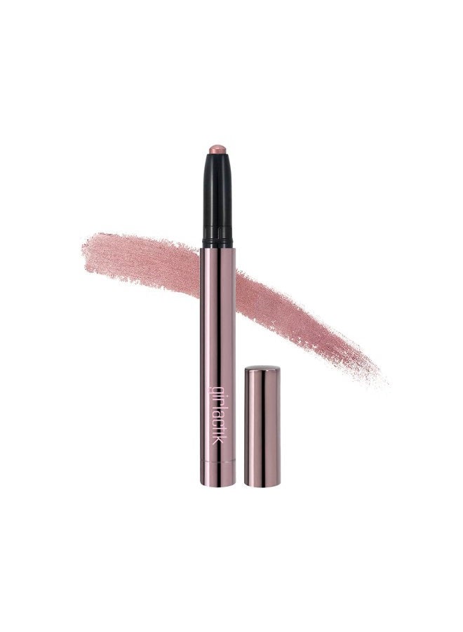girlactik Creamy Eyeshadow Stick- Long Lasting and Water-Resistant, Shimmering and Matte Colors Eye Shadow Stick Makeup, Built-in sharpener - 2 g / .07 oz (Satini) - Image 1