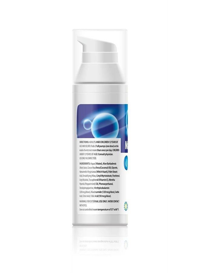 Vita Sciences Vitamin B12 Cream Methyl B-12, Methylcobalamin B12 1000 mcg Energy, Health & Vibrant Skin, Powerful Topical B12 Skin Cream - Helps with Eczema & Psoriasis.Energy Like B12 Patch  - Image 4