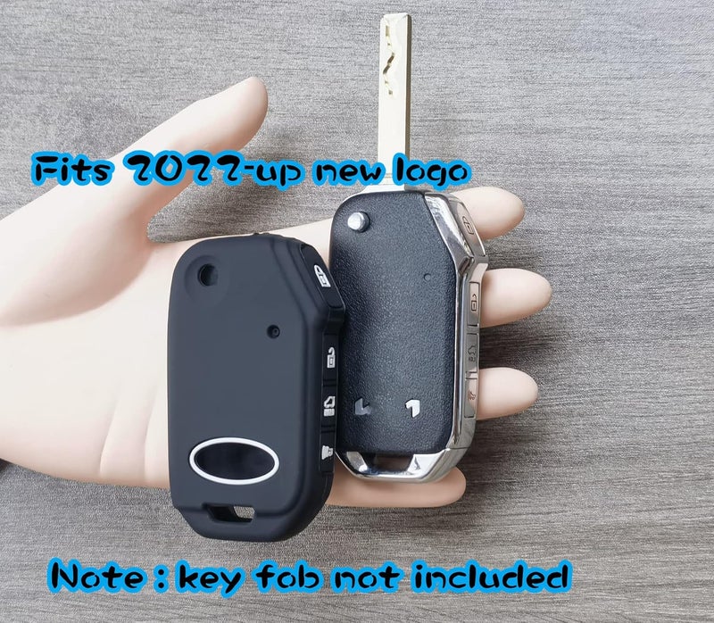 RUNZUIE Silicone Key Fob Cover for Kia Models - Image 2