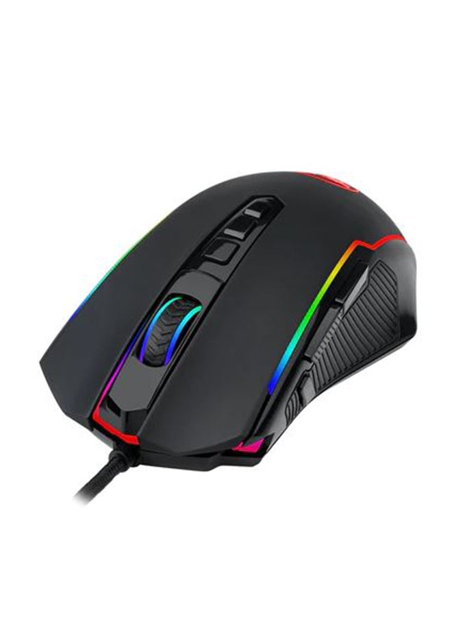Redragon M910 Ranger RGB Gaming Mouse with Optical Sensor 12400 DPI, Comfortable Grip, 9 Programmable Buttons , Black - Image 2