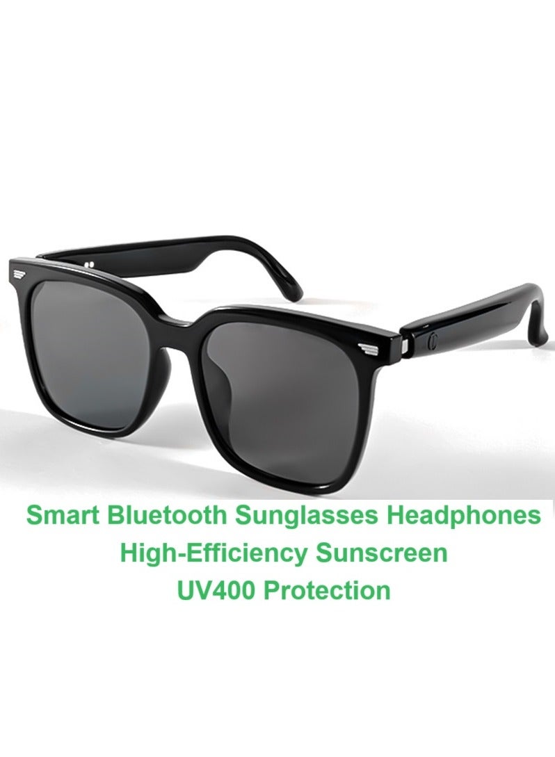 general Smart Sunglasses Bluetooth Headphones Bilateral Stereo Sound Hands-Free Calling Music Audio Mic Sunglasses High-Efficiency Sunscreen, UV400 Protection - Image 1