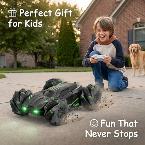 Camin rc car 4x4 Remote Control Extreme Drift Stunt Car for Boys & Girls | 360 Degree Drift, Remote Control car Toy High Speed rc Drifting car Toys for Boys 7-14 Years Birthday Gift Under 1000 - Image 3