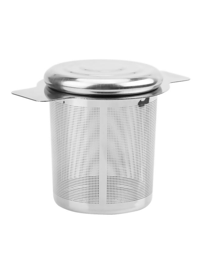Loquat Stainless Steel Tea Infuser Basket Silver 5x6centimeter  - Image 1