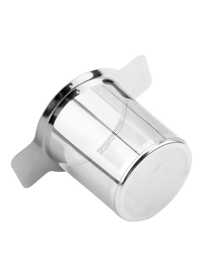 Loquat Stainless Steel Tea Infuser Basket Silver 5x6centimeter  - Image 2