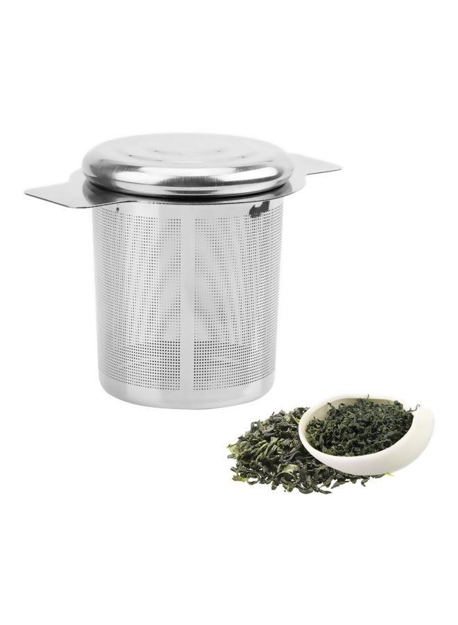 Loquat Stainless Steel Tea Infuser Basket Silver 5x6centimeter  - Image 5