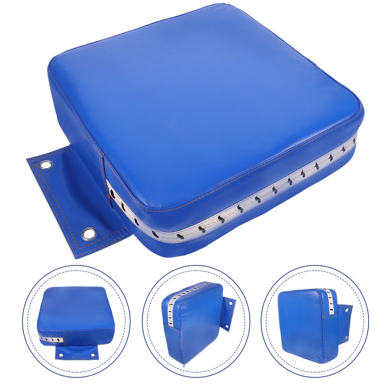 🏋️ حصائر ملاكمة حائطية للتمارين الرياضية المنزلية بأبعاد 20 20 10 سم باللون الأزرق من مادة البولي يوريثان 2 قطعة للملاكمة - Image 3