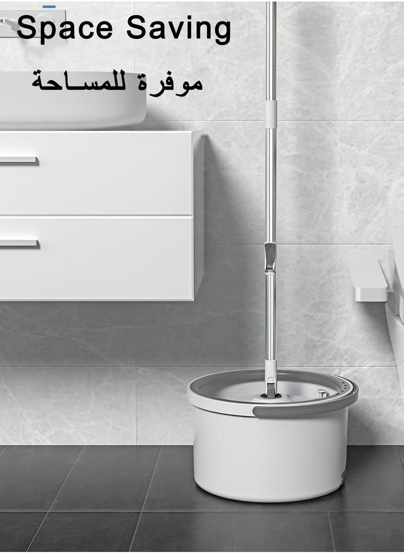 Foldable Spin Mop for Cleaning Floor and Corner, 4 Pcs Pads, Save Water Design Mop Bucket Set with Separation Dirty and Clean Water System, 360° Rotating Mop and Stainless Steel Mop Bar - pzsku/ZAF2BC00FD141C3559489Z/45/_/1727246200/00b681c7-0ea1-4aa6-8c3d-fe1df1b9f70c