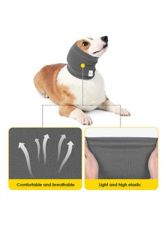 DaMohony DaMohony Dog Ear Cover, Pet Ear Covers for Bath, Neck and Ears Warmer for Dog Cats, The Grooming and Force Drying Tool for Anxiety Relief& Calming Dogs  - Image 4