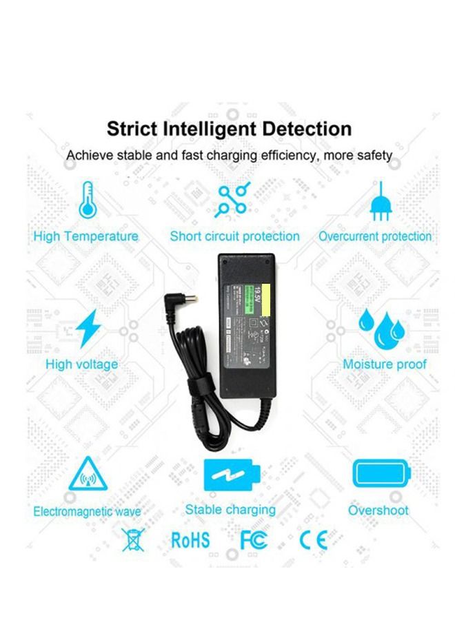 High quality laptop charger 19.5V 3.9A - socket size 6.5 * 4.4 compatible with Sony devices - Image 5
