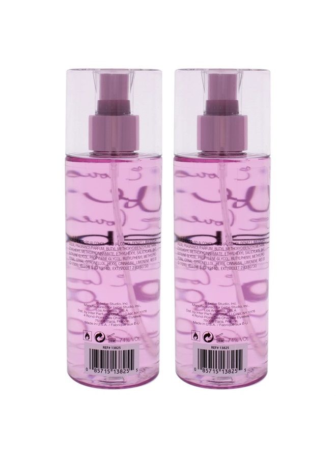 bebe Bebe Bebe Sheer Body Mist Women 8.4 oz Pack of 2  - Image 2
