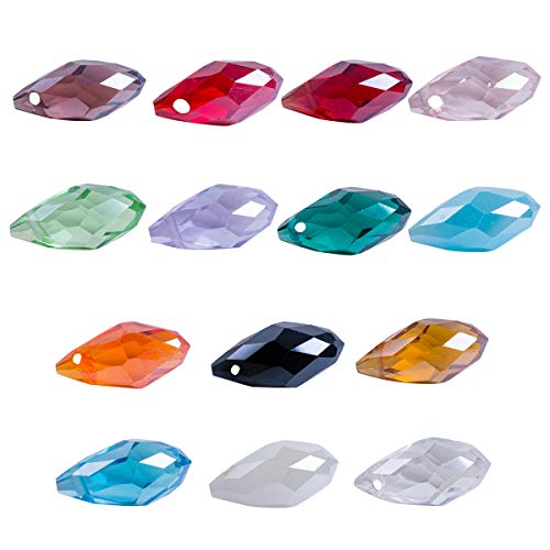 LONGWIN Lot 280pcs Teardrop Crystal Beads 6x12mm Briolette Glass Beads Jewelry Making Supplie for DIY Projects, Bracelets, Necklaces, Earrings - Image 5