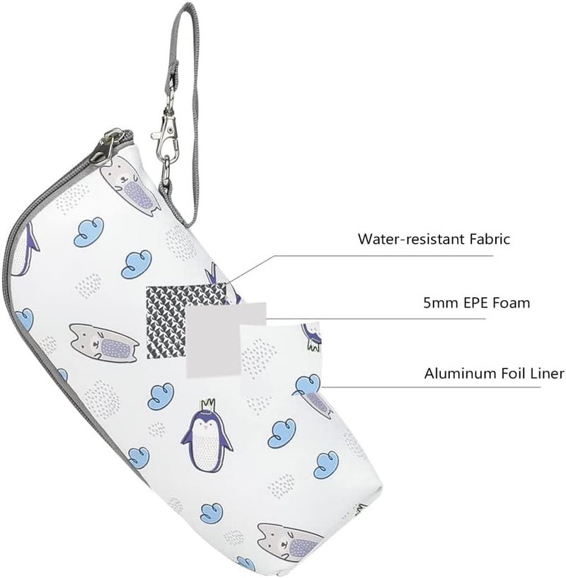 Excefore Insulated Bag, Portable Breastmilk Storage Tote, Milk Bottle Warmer for Breastmilk or Formula, Travel and Outdoor Activities - Image 5