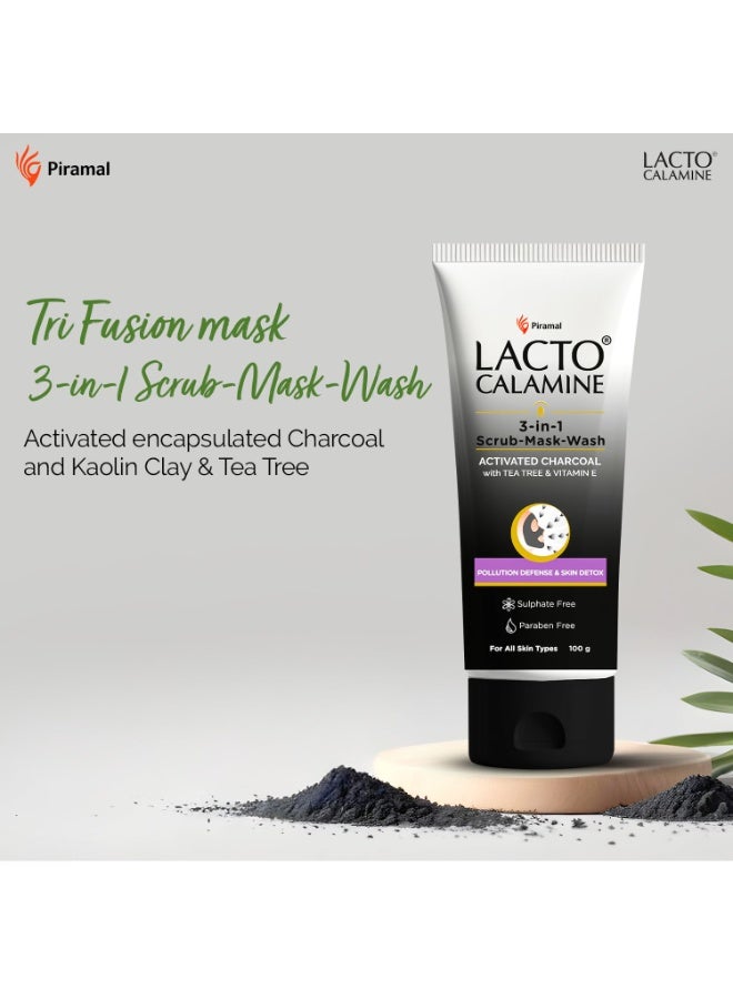 لاكتو كلامين لاكتو كالامين 3 في 1 مقشر للوجه - قناع - غسول للوقاية من التلوث - Image 4