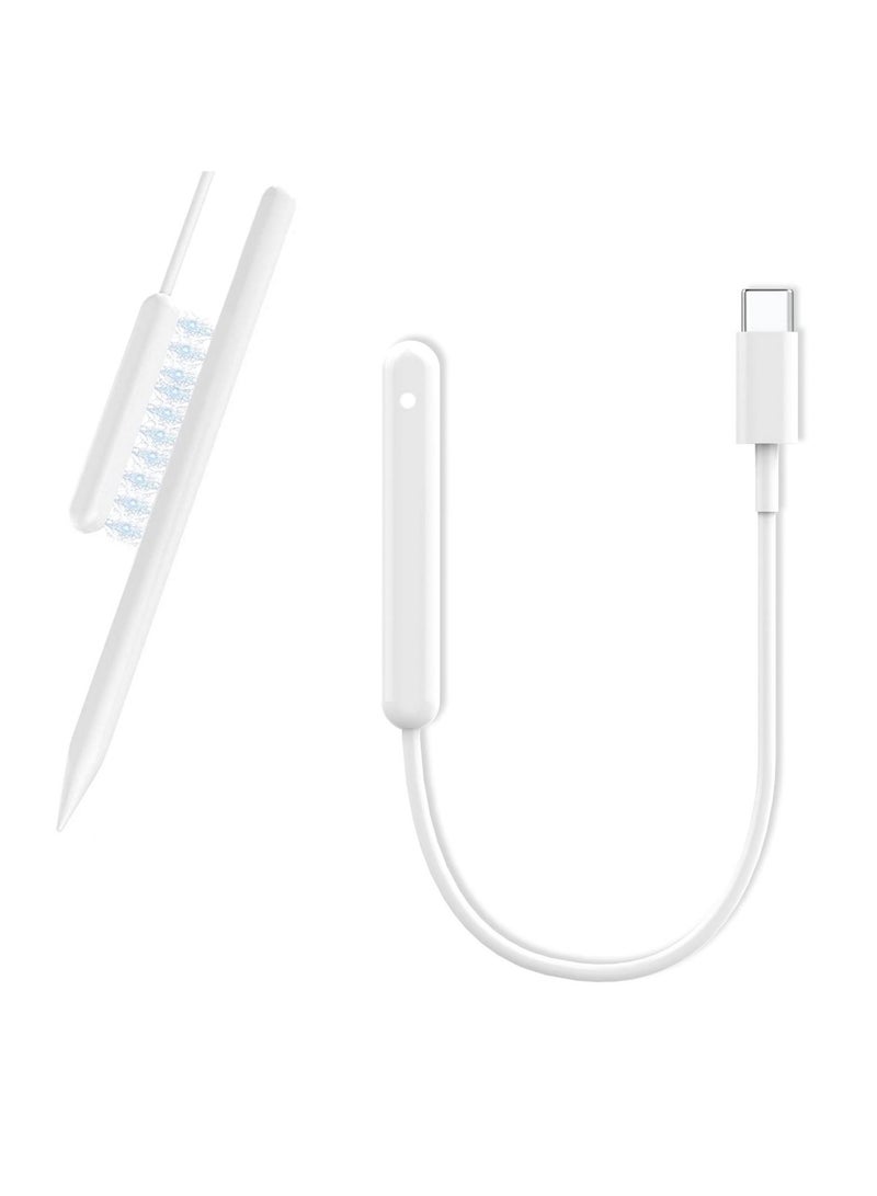 Captaintech Magnetic Charger Compatible with Apple Pencil 2nd Generation, Lightweight and Convenient Charging Adapter for Ipencil 2nd Generation - Image 1