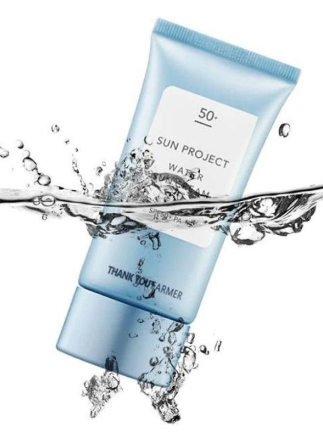 Thank You Farmer - Sun Project Water Sun Cream SPF50+ PA+++ 50ml - Image 1