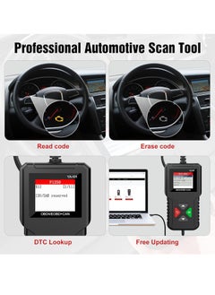 kingbolen OBD2 Scanner YA101 Auto Code Reader for Check Engine Light,O2 Sensor,EVAP Test,On Board Monitor Test,Smog Check,OBD2 Diagnostic Scan Tool for All OBD2 Cars Since 1996 Upgrade Version  - Image 3
