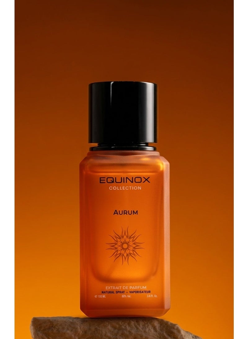 Hermoso Aurum Equinox Collection Extrait De Parfum 100ml – Luxury Long-Lasting Perfume | Fruity, Woody & Sweet | Premium Unisex Fragrance - Image 1