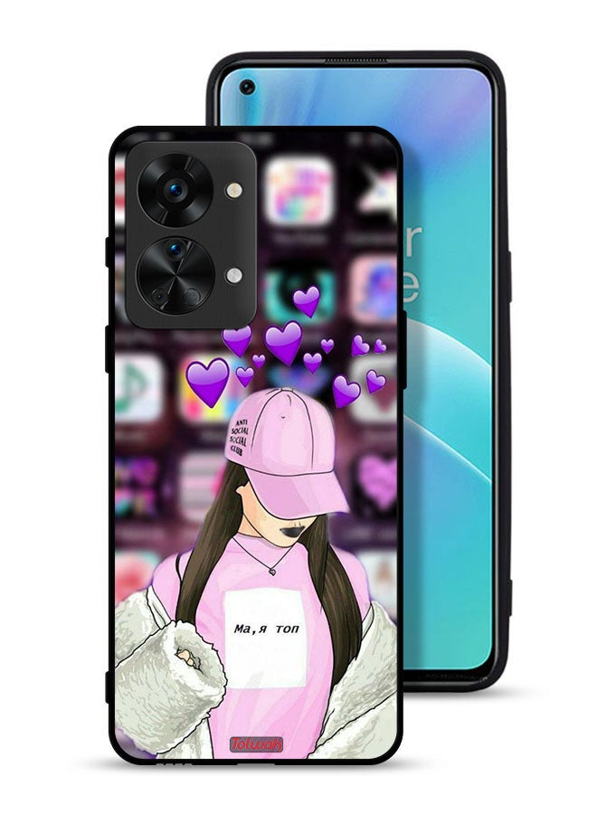 Tolwak OnePlus Nord 2T 5G Protective Case Cover Anti Social Club - Image 1