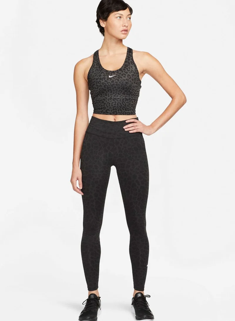 Nike Dri-Fit One Leopard Print Tank