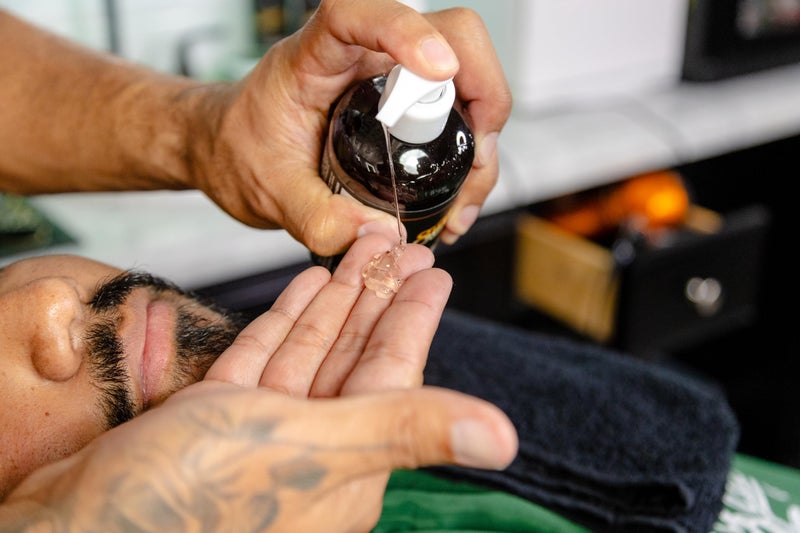 Suavecito Shave Gel 8 oz. Pump Bottle Hydrating & Skin Protective Formula Men's Grooming - Image 4