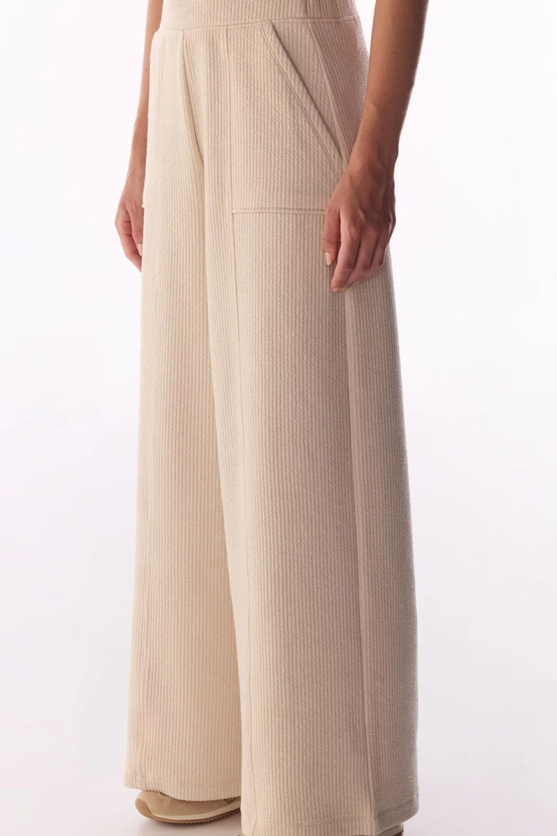 Penti PENTI Pastel Ribbed Stitch Detail Pants