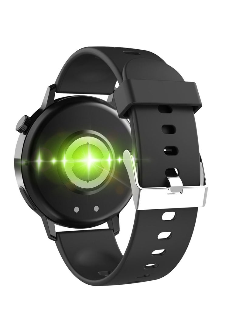Generic F22R Smart Watch Men BT Call Blood Sugar Calculator Body Temperature Monitor IP67 Waterproof Sport Smartwatch Black  - Image 2