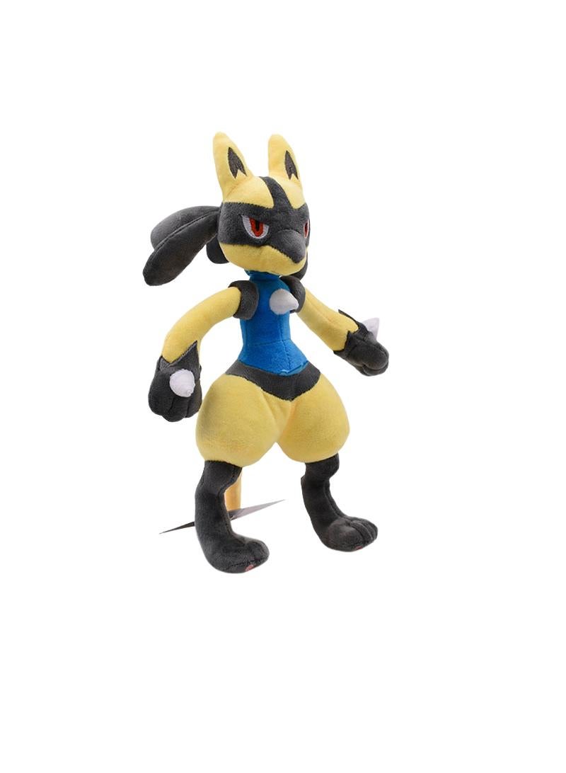 Bluejw 1-Piece Pocket Monsters Figure Lucario Plush Toys 29cm - Image 2