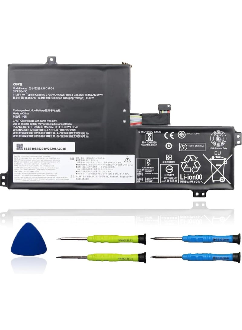 L18D3PG1 Laptop Battery Compatible with Le.novo