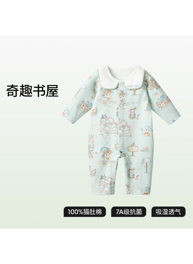Beptides Beipesi Baby Clothes Spring And Summer Style, Uni Infant Romper For Going Out, Class A Breathable Newborn Spring Outfit - Image 1