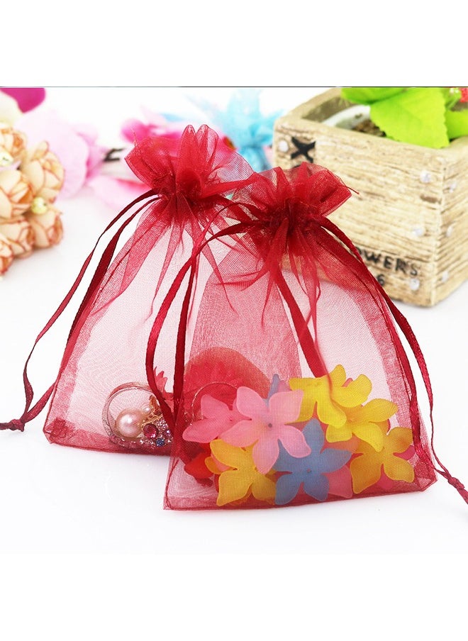 Zeemey 100-Piece multiple colour Treat Bags, Plastic Candy Bags Gift Bags, Goodie Bags with Twist Ties for Birthday Gift Chocolate Cookie Snack 9*12cm  - Image 3